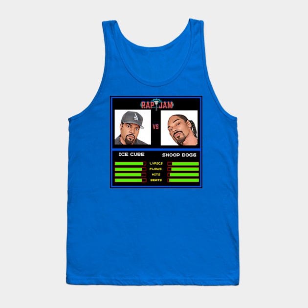 Cube vs Snoop - Rap Jam Tank Top by M.I.M.P.